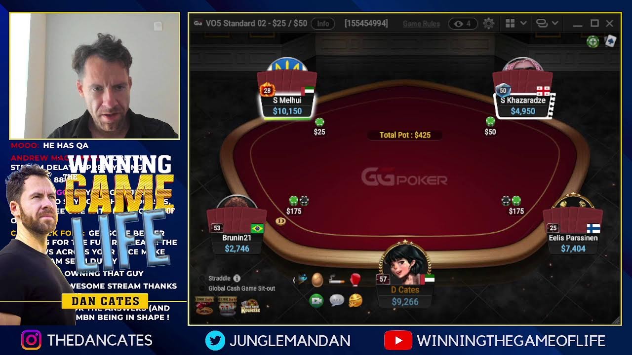 GG Tournament and HIGH STAKES Cash Stream