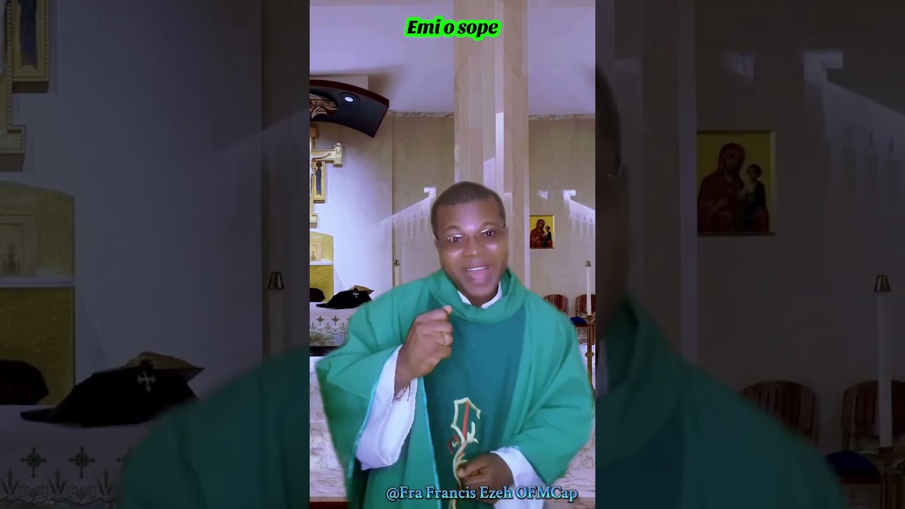 Emi o sope: performed by Fra Francis Ezeh OFMCap #choir #catholic