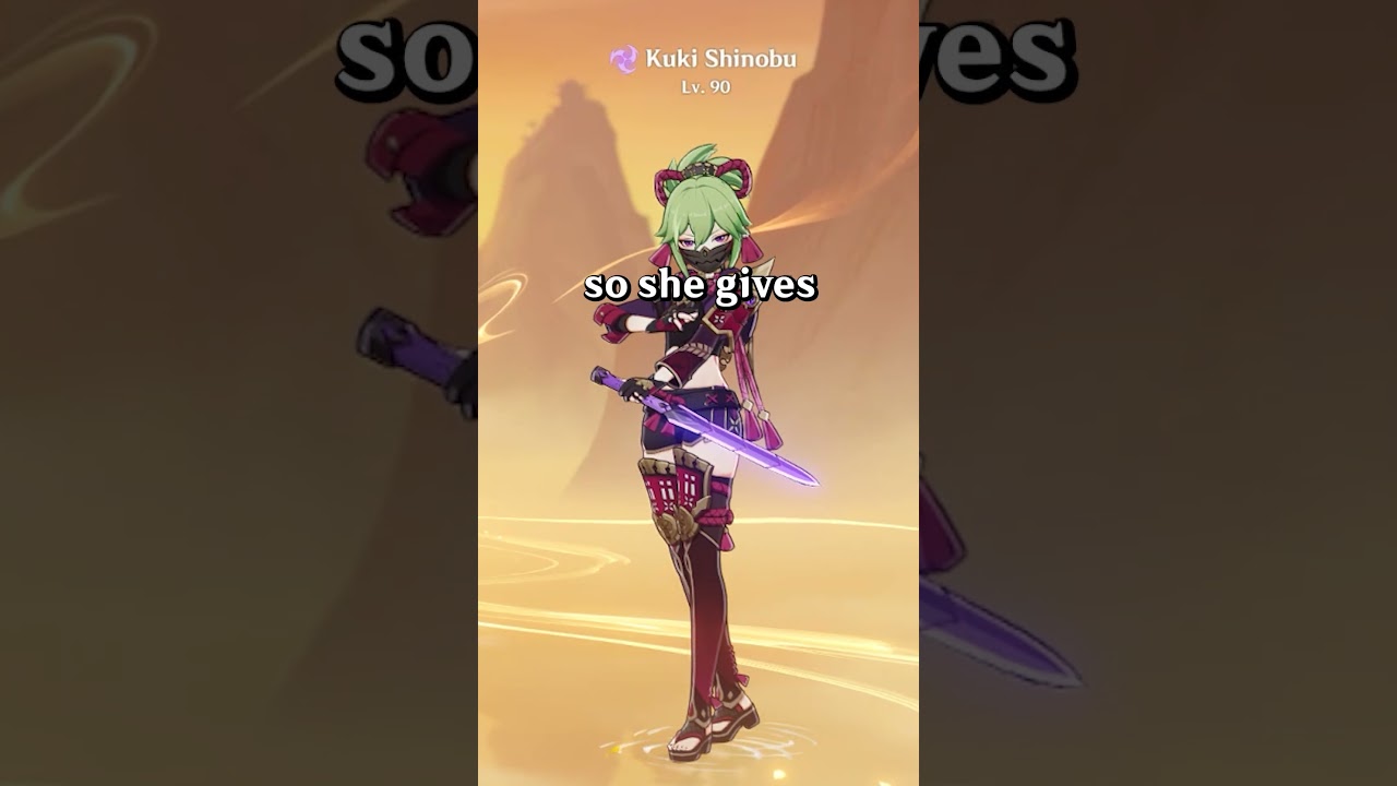 8 reasons why Kuki is the best sustain for Nefer  #genshin #nefer