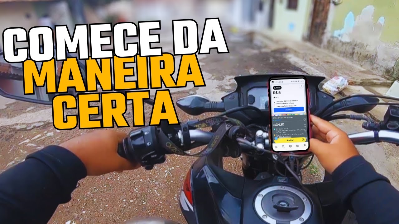 O MAIOR ERRO DE QUEM COMEÇA NA UBER MOTO E 99 MOTO 🤐🥱