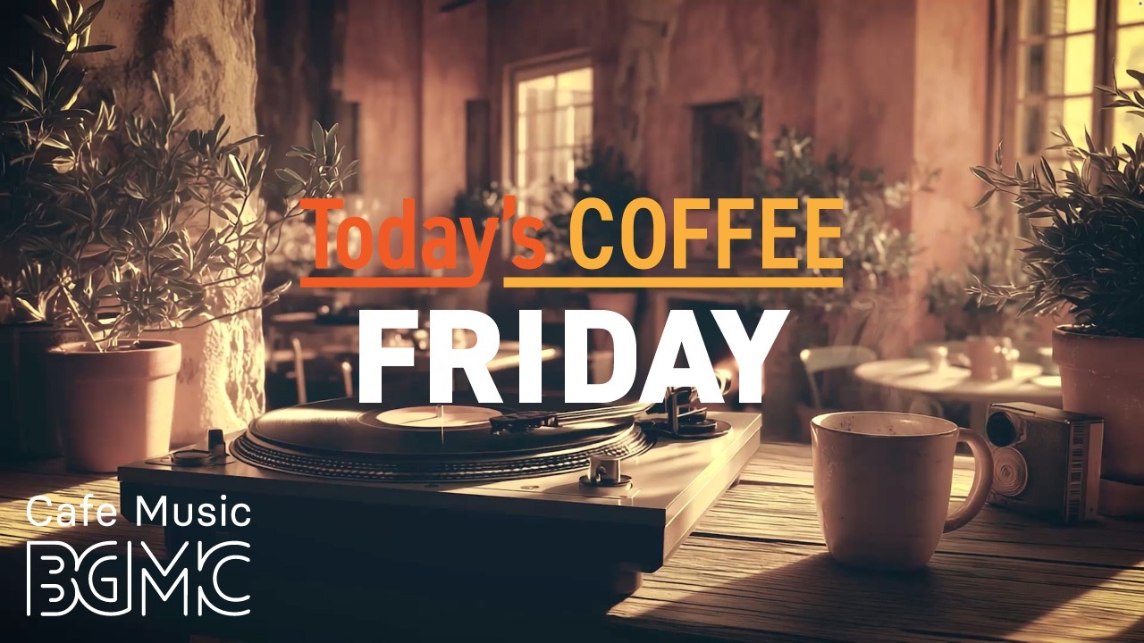 Jazz Relaxing Music ☕ Warm Stone Cottage Cafe Jazz - Smooth Piano & Bossa Nova for Friday Flow