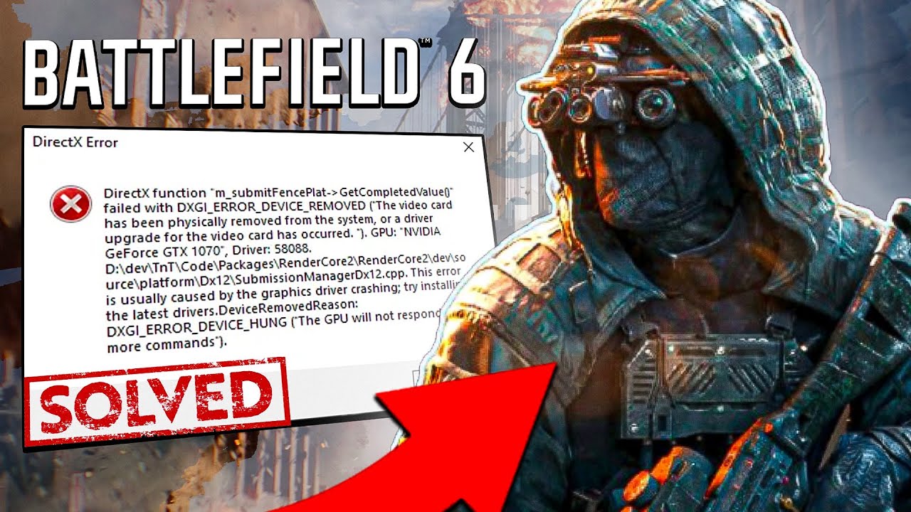 How to Fix Battlefield 6 DirectX Error (Easy fix)