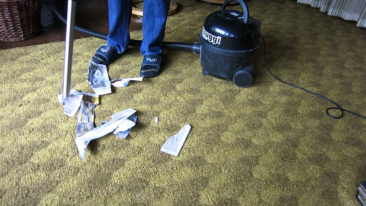 Numatic sucking paper