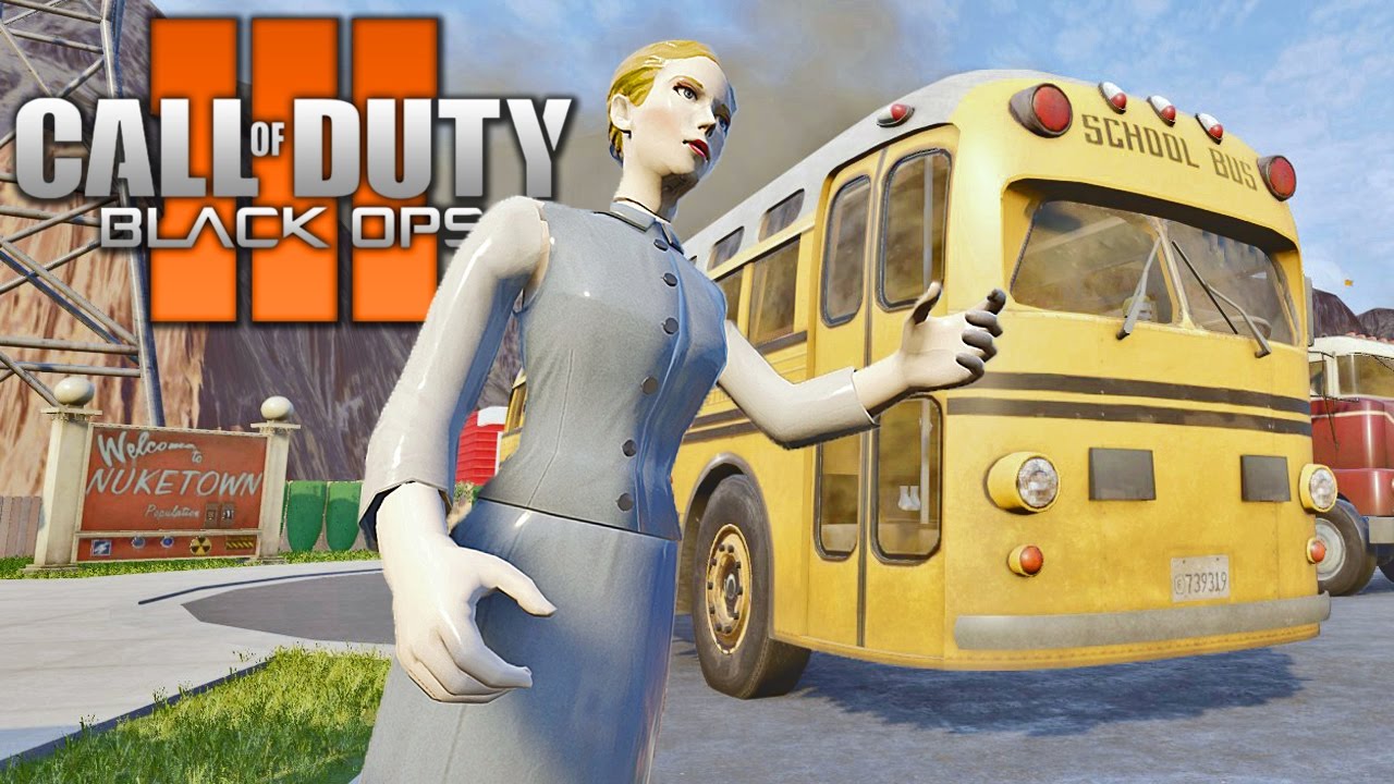 BO1 NUKETOWN REMAKE IN BLACK OPS 3! SURVIVAL MODE Call of Duty BO3 Mod Gameplay