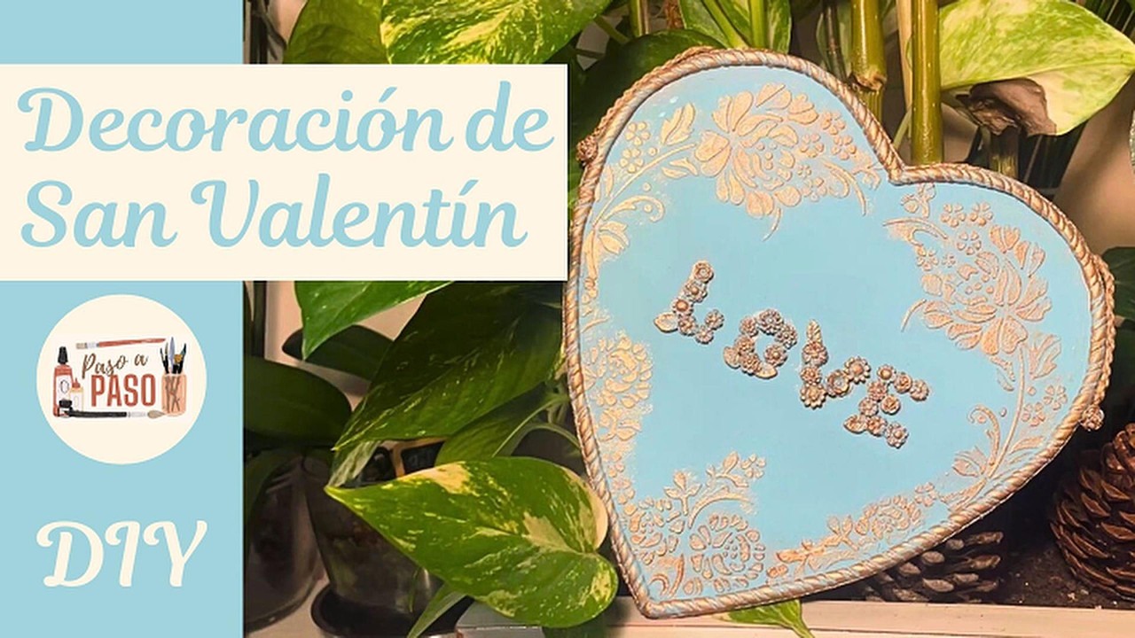 💖 DECORACIÓN de CORAZÓN para SAN VALENTÍN | DIY fácil y romántico ✨
