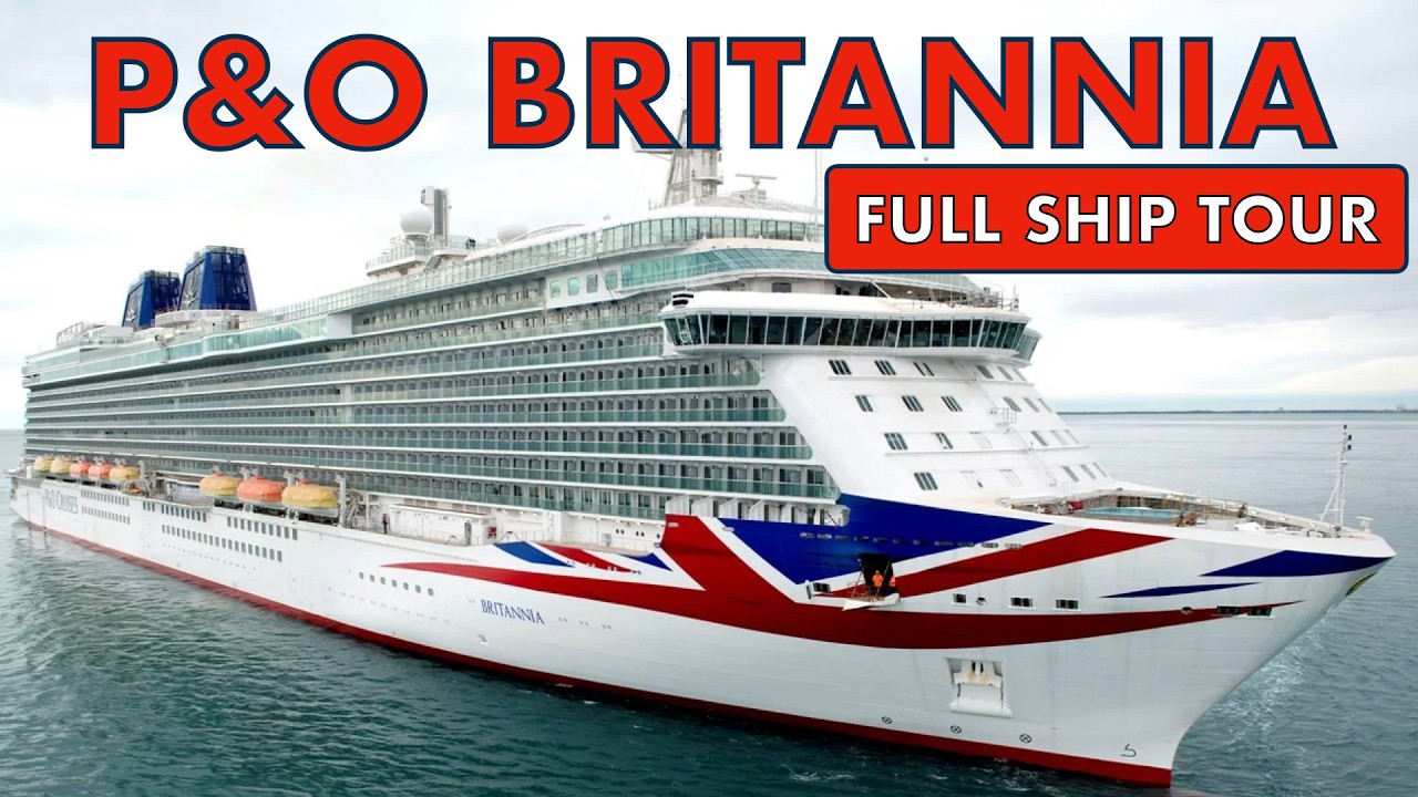 P&O Britannia Full Cruise Ship Tour!