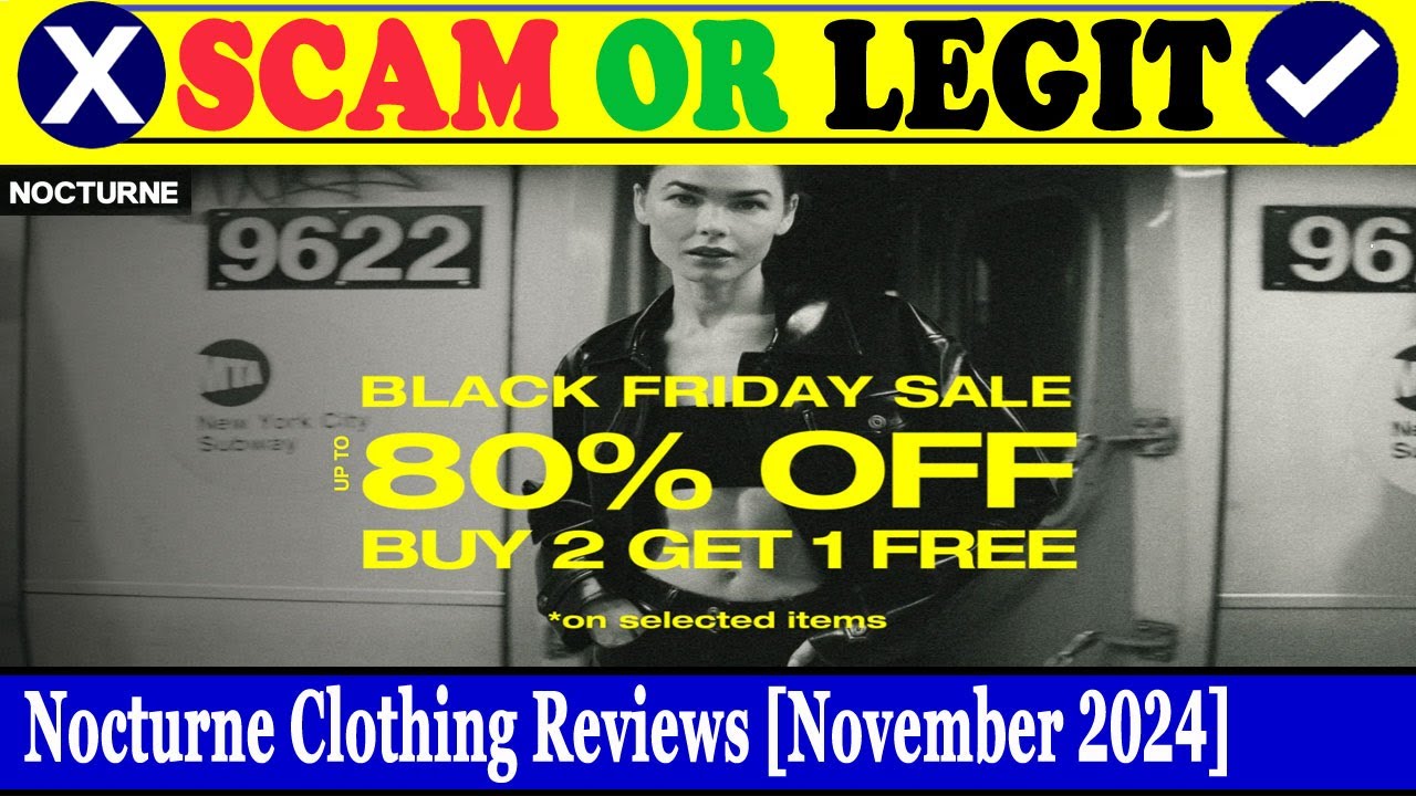 Nocturne Clothing Reviews (Nov 2024) - Is This A Legit Website? Find Out! | Scam Inspecter
