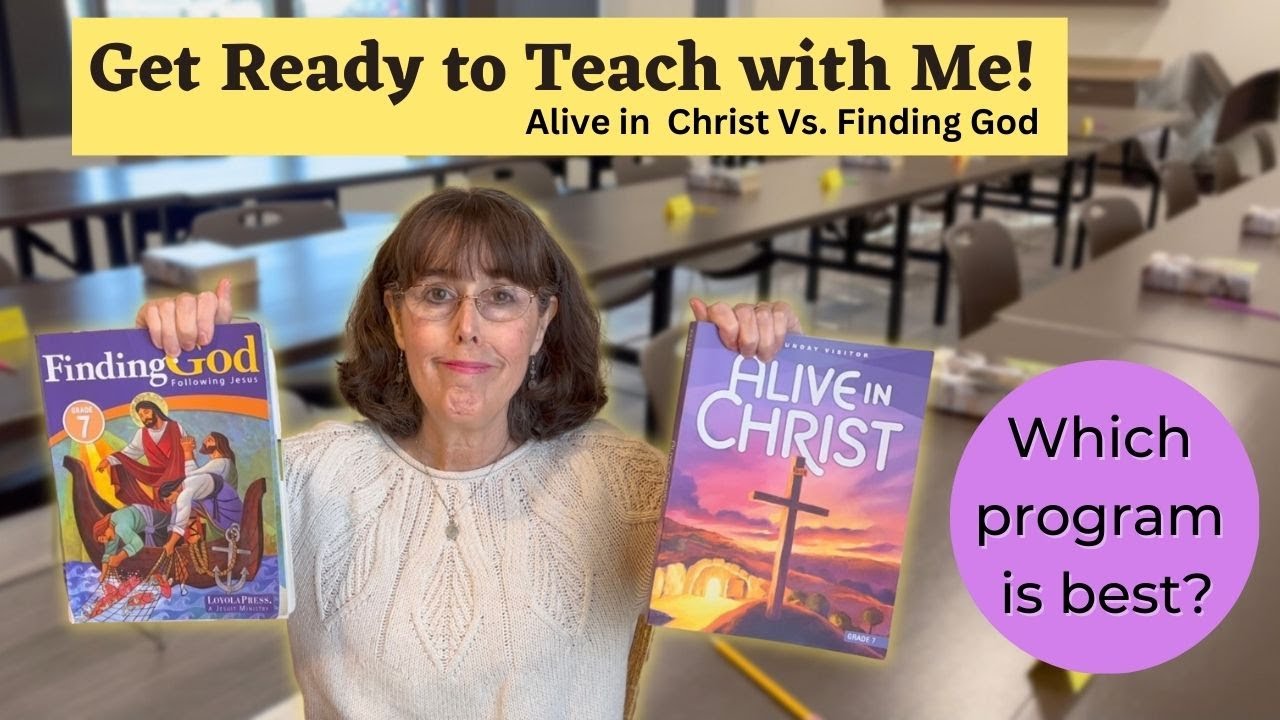 Get Ready To Teach With Me! Catholic Catechism Class & 2 Program Review!
