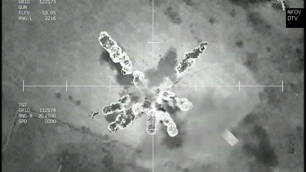 MUST SEE AMBUSH ON RUSSIAN PMC CONVOY BY SOF & AC-130 GUNSHIP 