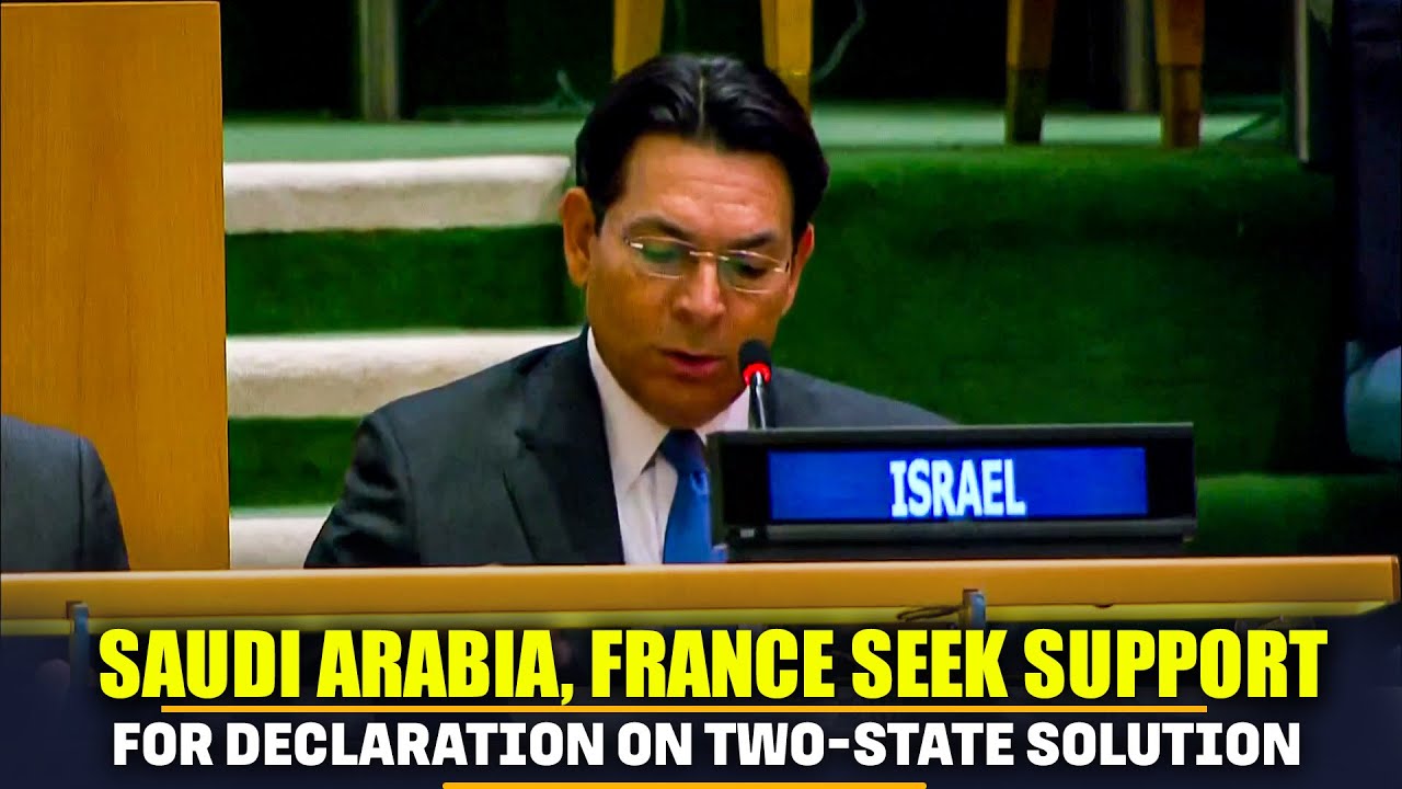 Saudi Arabia, France seek support for declaration on two-state solution | Israel |Palestinians
