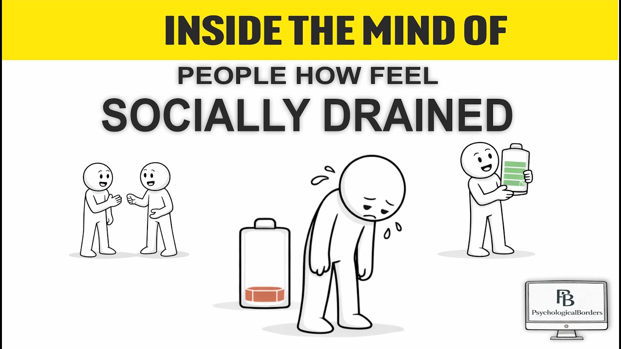 Why You Feel Socially Drained (The Psychology of Social Battery)