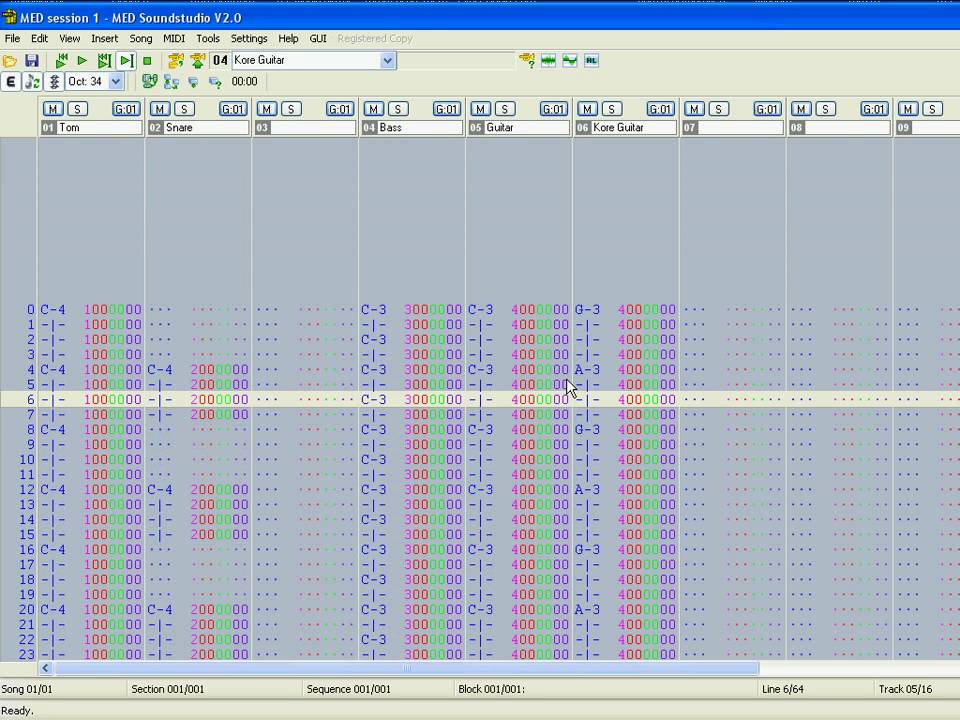 MED Soundstudio - Build a basic song