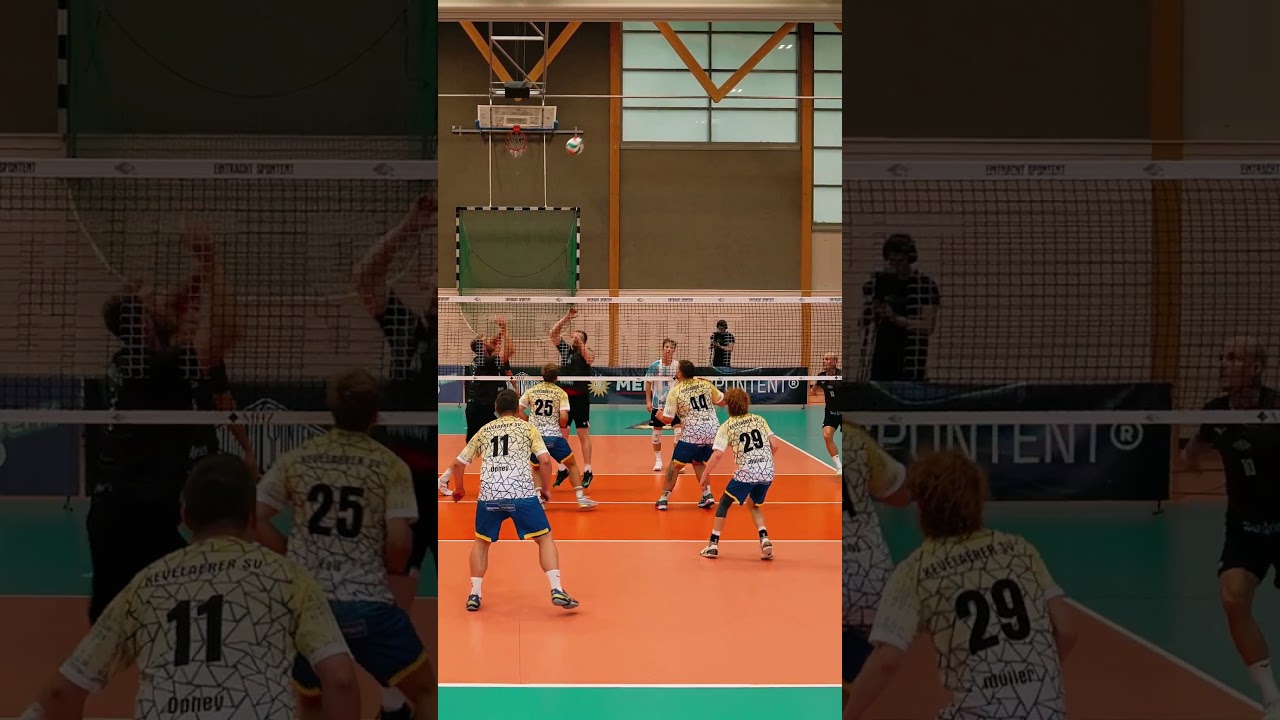 Kein Netzfehler?!😲 Dirk ist sauer! #volleyball #haikyuu #volleyballplayer