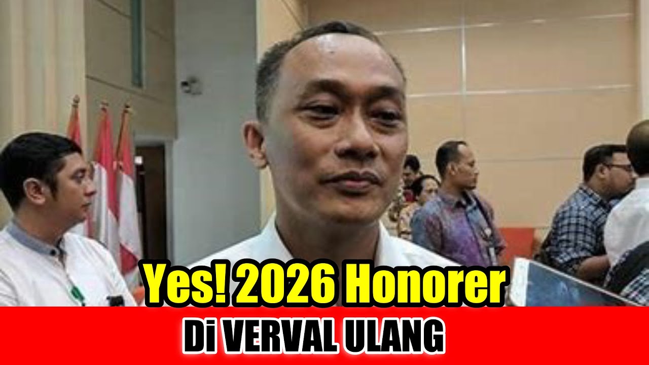 Kabar Gembira Bagi Honorer, Pendataan ulang Honorer  2026