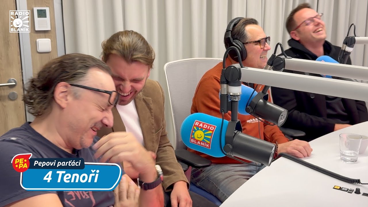 Pepovi parťáci: Všichni Čtyři tenoři ve studiu! Prozradili hosty do O₂ areny