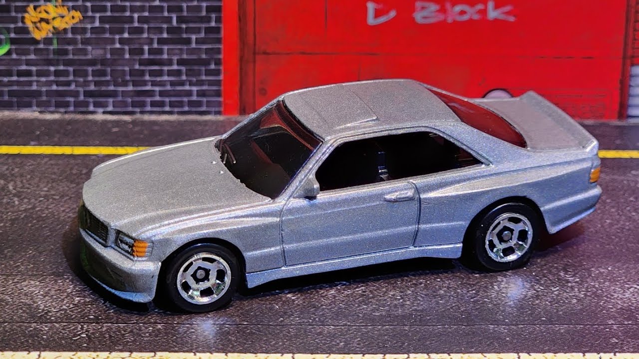'89 Mercedes Benz 560 SEC AMG - HW Turbo - Hotwheels - Unboxing.