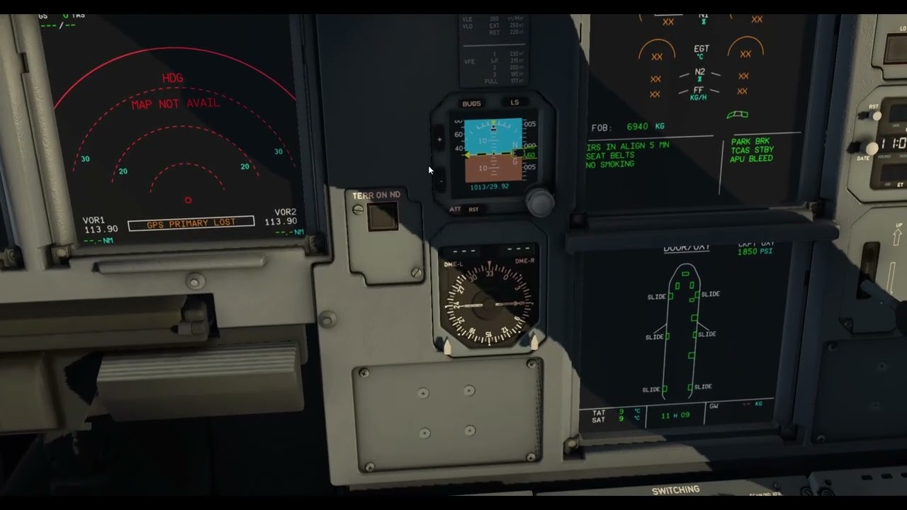 X-Plane 11 Toliss A319 Startup - Cold and Dark