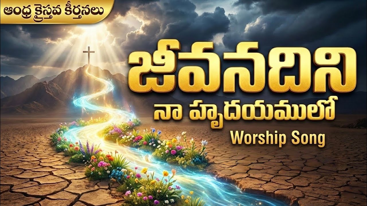 జీవనదిని నా హృదయములో | Jeevanadhini Na Hrudayamulo | Telugu Christian Song | Holy Spirit Song |