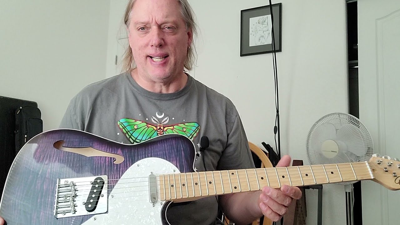 Grote GTL101 Thinline Tele Electric Guitar