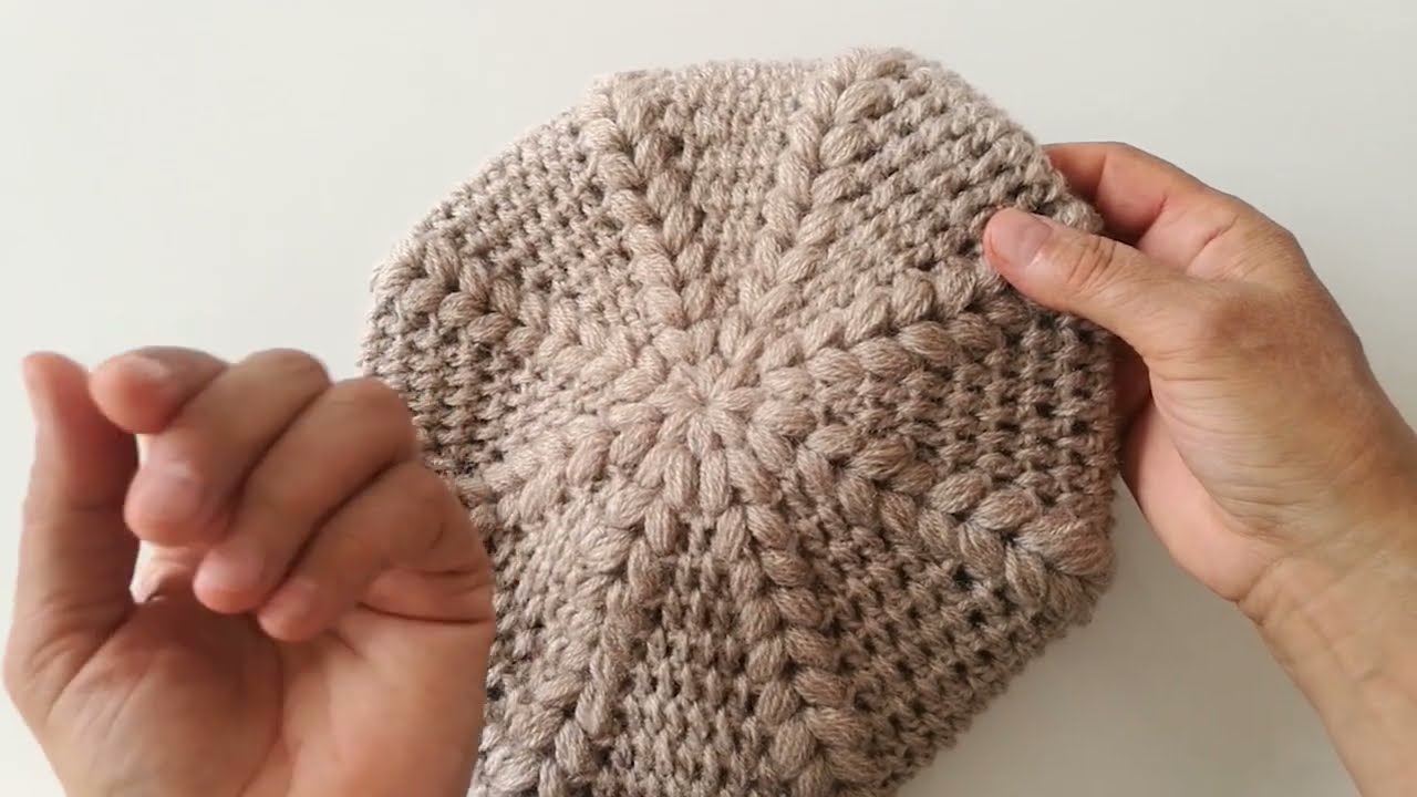 Ressam Bere Nasıl Örülür? | Fransız Tarzı Tığ Örgü Bere Modeli (Detaylı Anlatım)