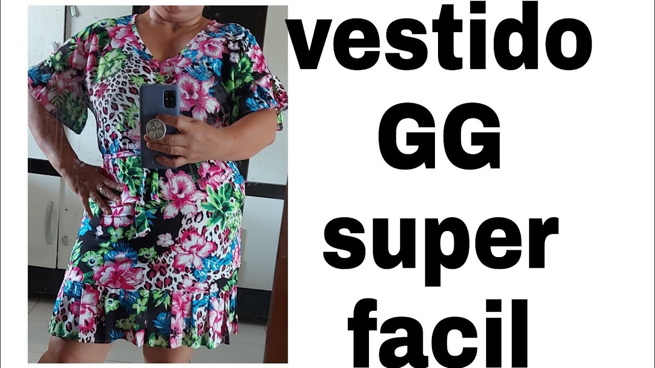 Vestido fácil usando suas próprias medidas!