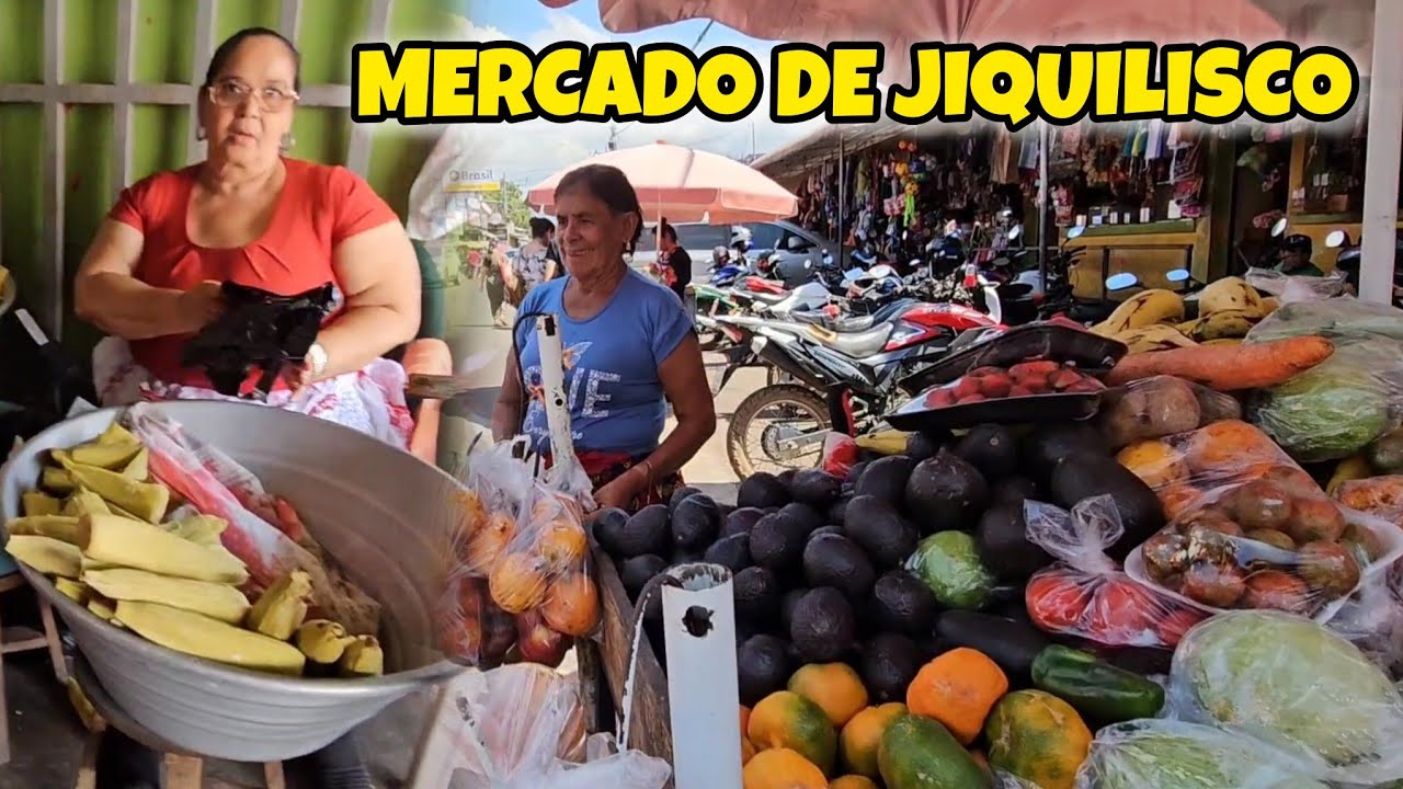 MERCADO DE JIQUILÍSCO USULUTÁN EL SALVADOR 🇸🇻 