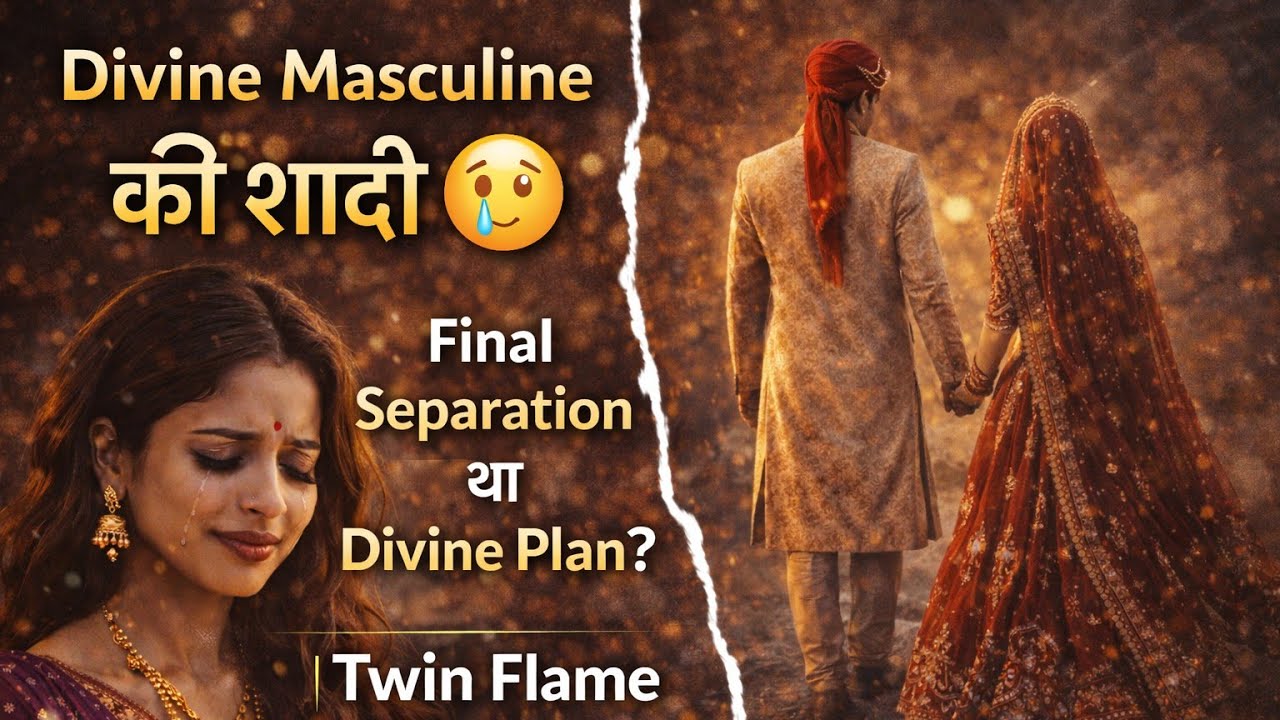 Divine Masculine की शादी 😢 | Final Separation या Divine Plan? | Twin Flame Truth..#twinflame🔥