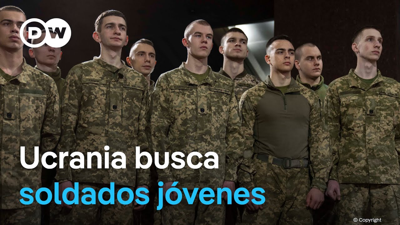 Ucrania intenta "seducir" a sus hombres jóvenes para que vayan al frente contra Rusia