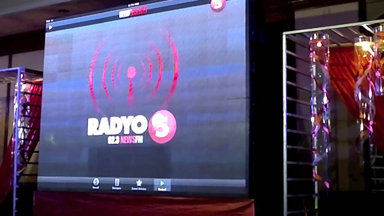 TV5 Interaksyon iOS app demo