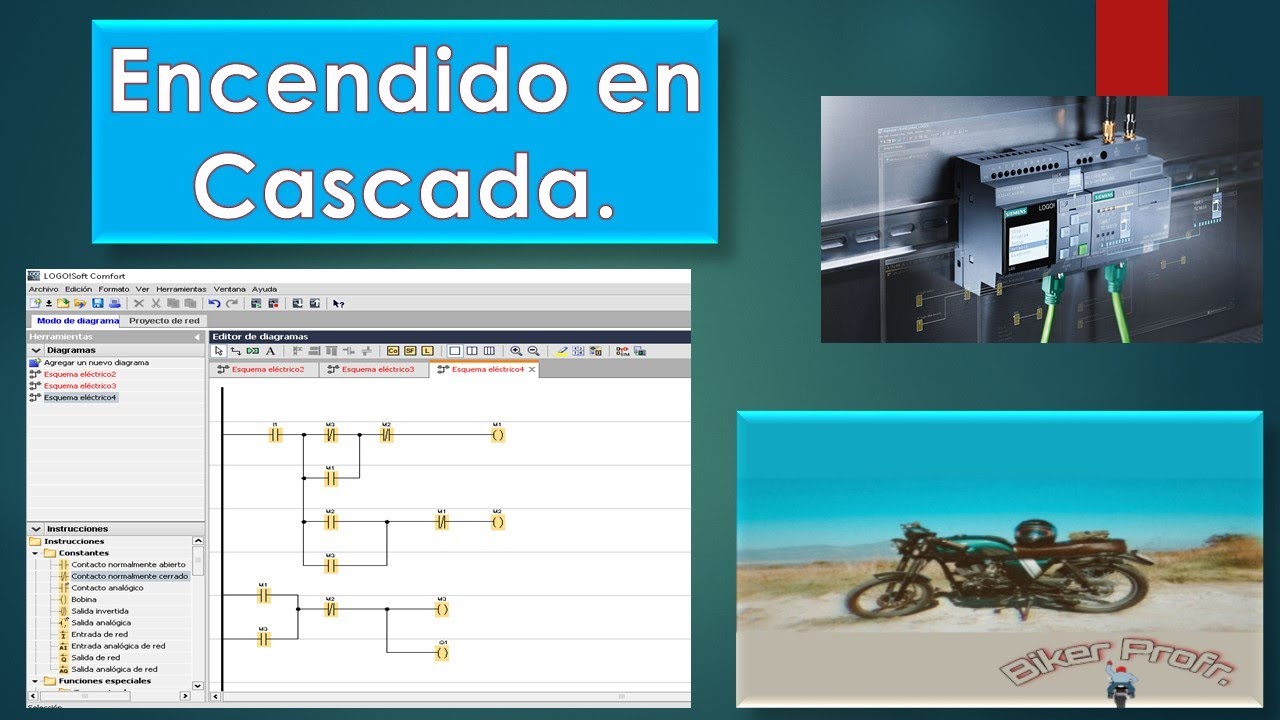 TUTORIAL 🏍️  ENCENDIDOS EN CASCADA | LOGOSOFT