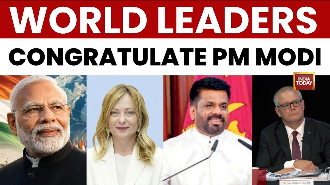 PM Modi: Global Leaders Congratulate PM Modi on Record-Breaking Milestone | Meet At Bharat Mandapam