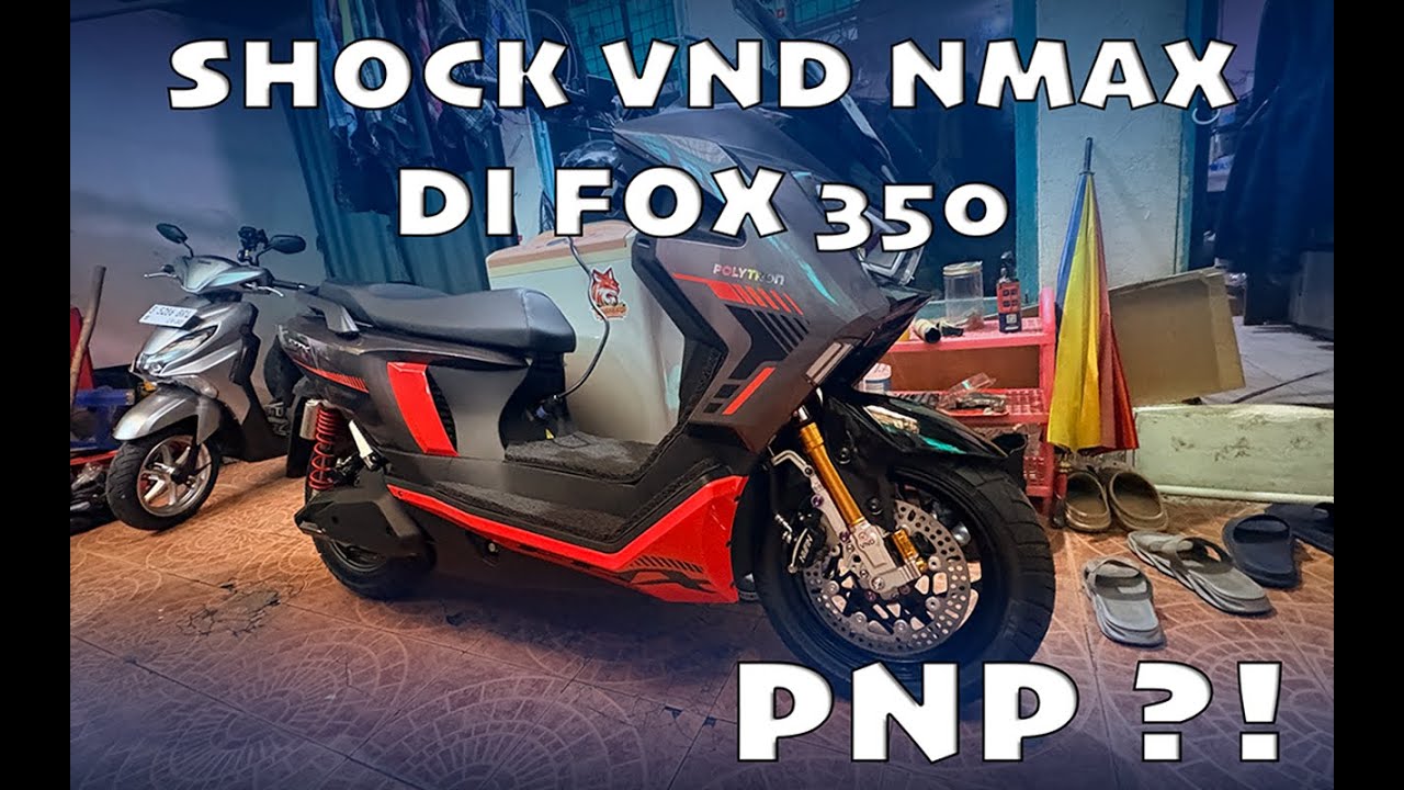 PASANG SHOCK VND NMAX KE POLYTRON FOX 350 ! Emang Bisa ?!
