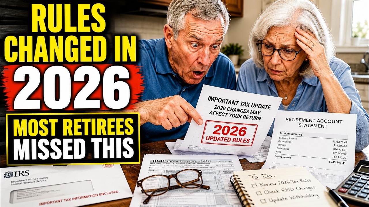 The IRS Quietly Changed 5 Rules for Retirees in 2026