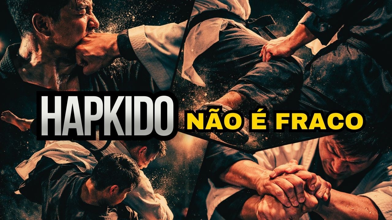 HAPKIDO Não é Fraco — Você Que Nunca Entendeu 🤯🔥