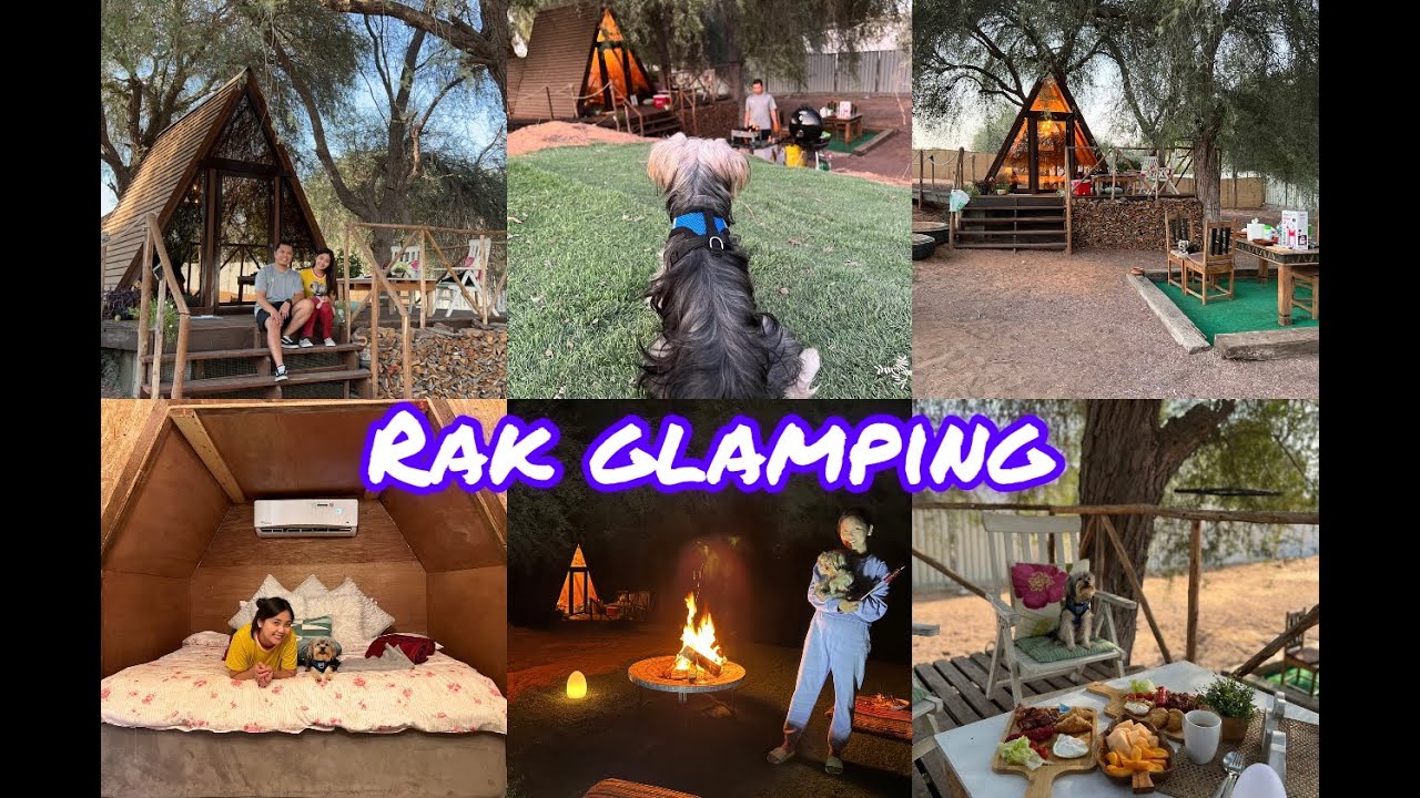 RAK GLAMPING | UAE's favourite DOG FRIENDLY STAYCATION
