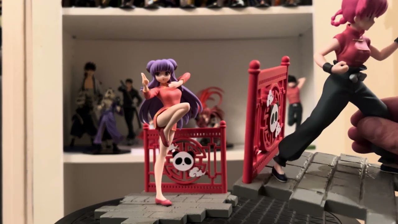Unboxing ranma1/2 shampoo sega jaia luminasta