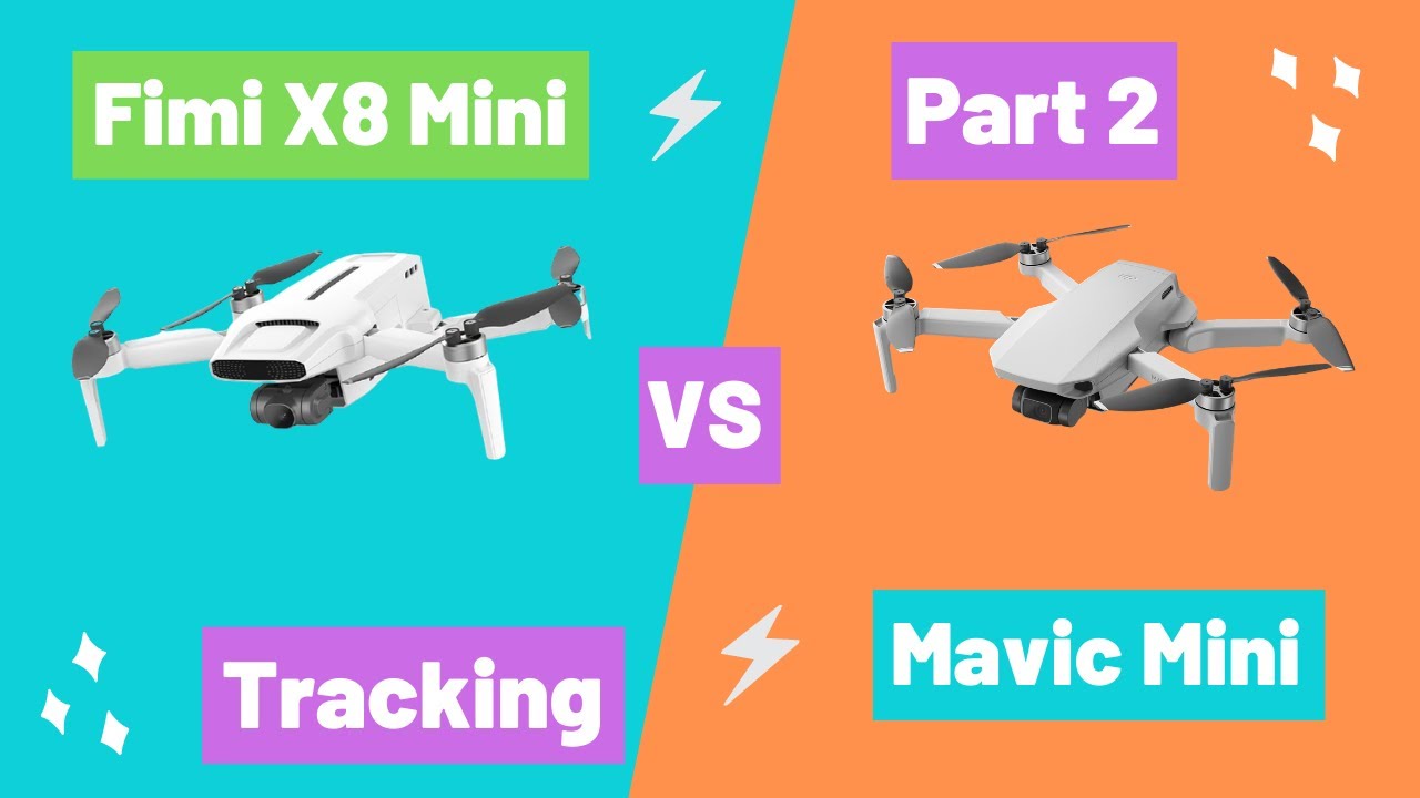 Fimi X8 Mini vs Mavic Mini - Active Track - Part 2 - Best beginner drones 2021