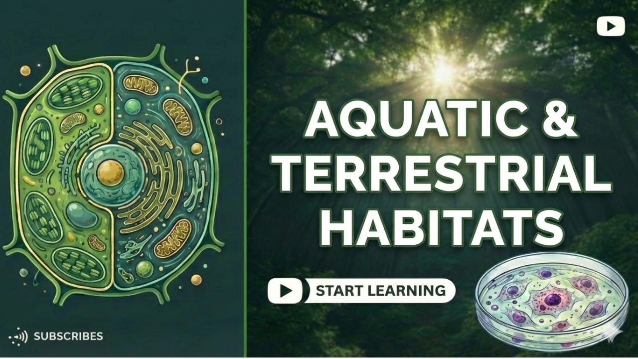 Aquatic & Terrestrial Habitats