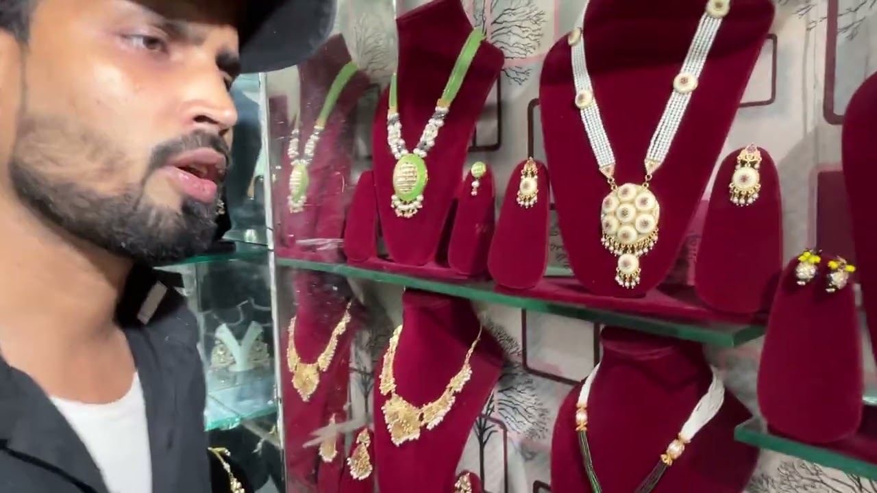 Cheapest Artificial jewellery in Kanpur.|| Chirag jewellery Naveen Market