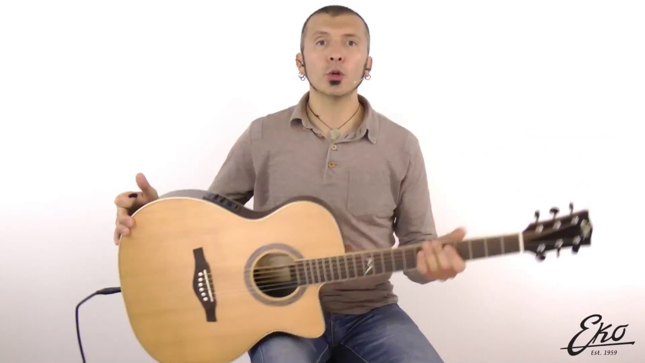 Eko Guitars +MIA 018 CW Eq - Presentazione + Audio Test