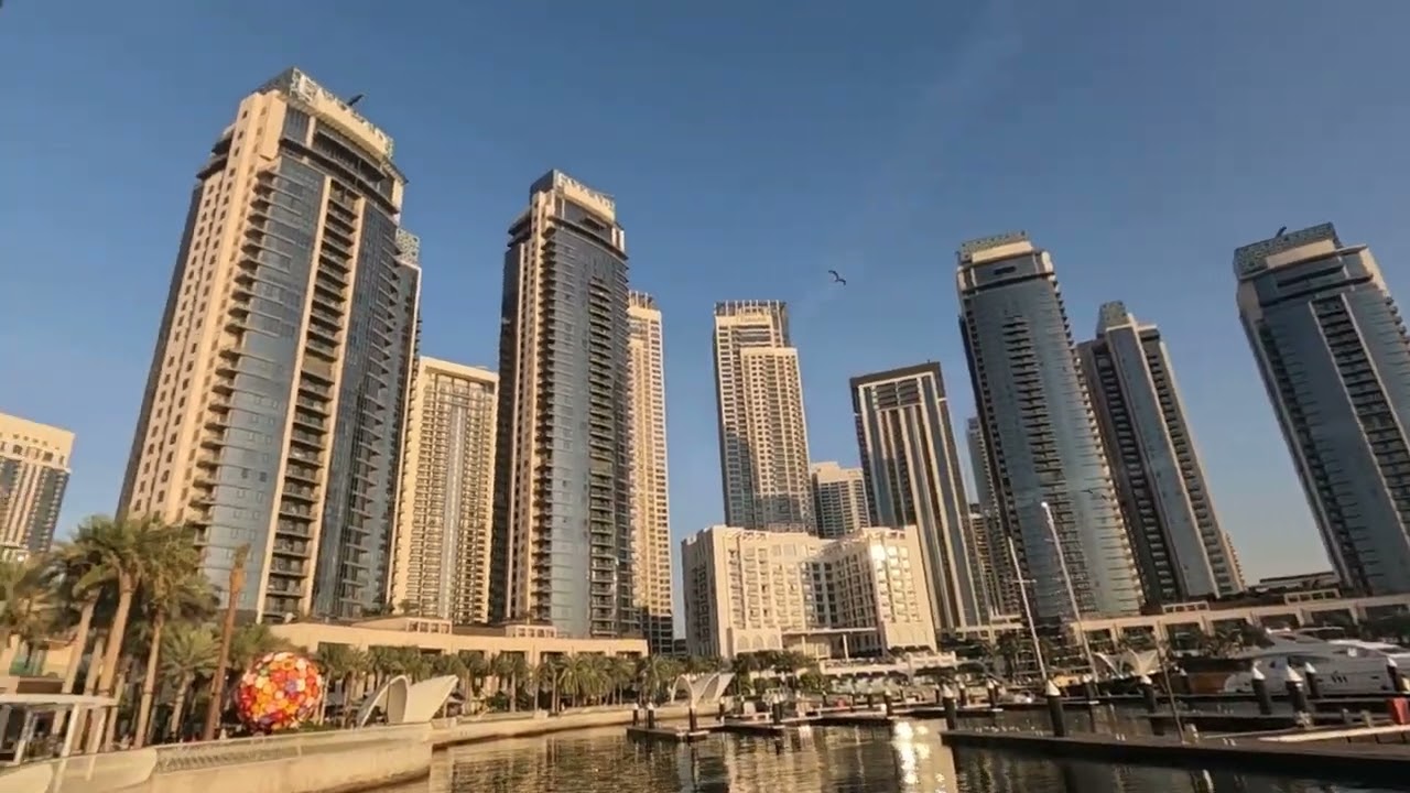 Dubai Creek Harbour, Best Views of Dubai Skyline.