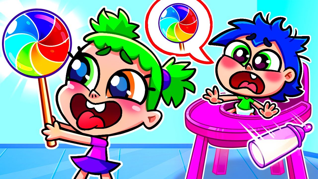 Where's My Lollipop Song 🍭|| Sweet Songs by Chaka Kids Karaoke