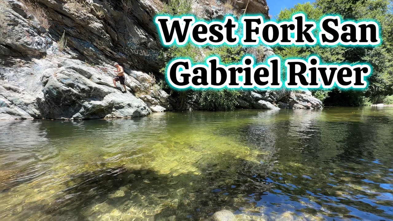 Secret pool at The West Fork San Gabriel River 