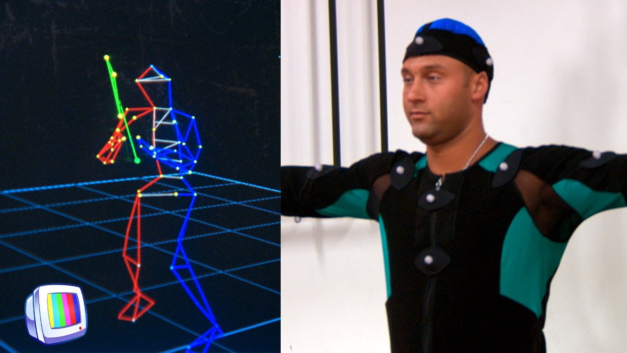 [RAW] Derek Jeter Motion Capture Session - MLB 2K6
