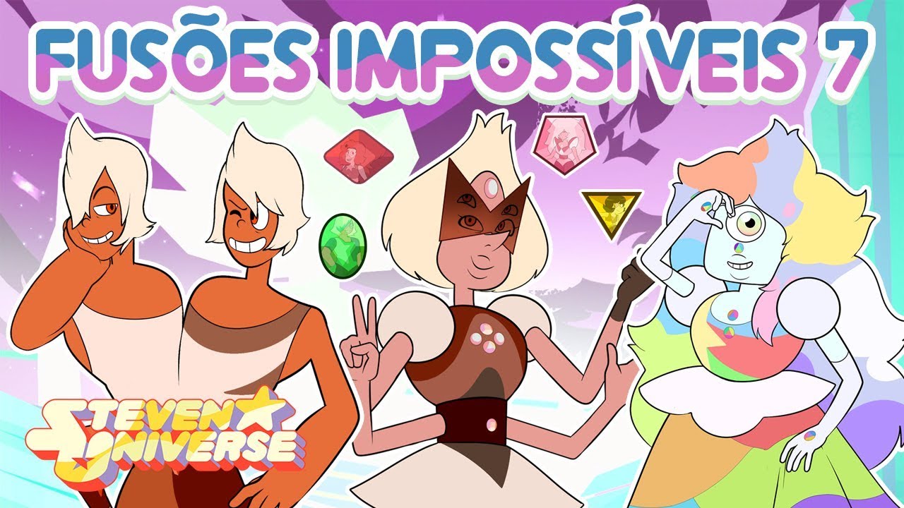 Fusões Impossíveis (Fan Fusions) #7 [Ice, Heliodor, Coral etc] - Steven Universo