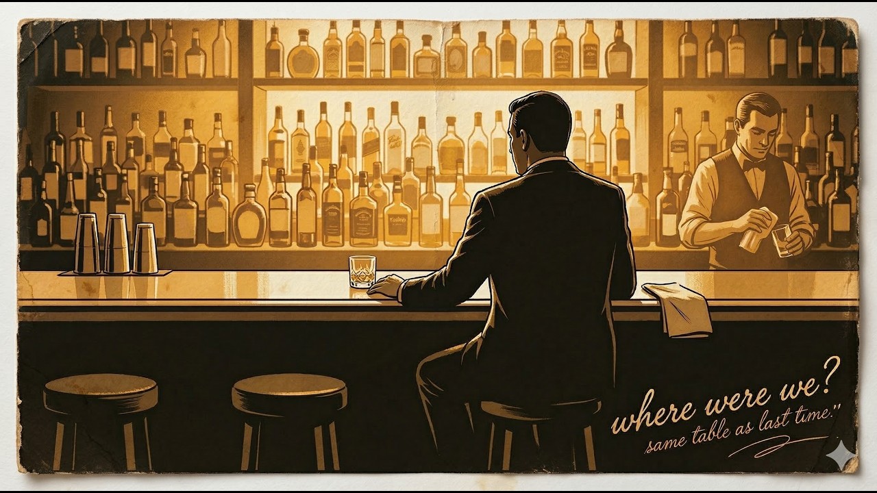 even the bartender forgot what he was pouring | vocal jazz for relaxing & late nights