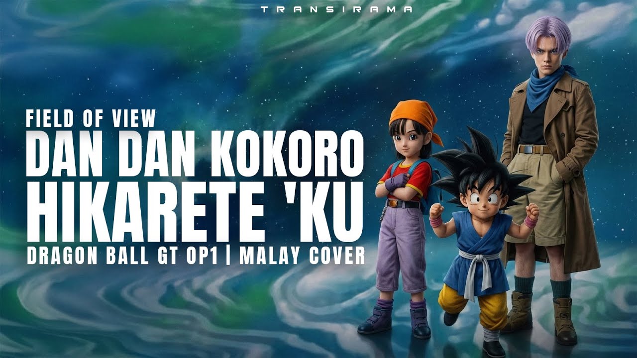 DAN DAN Kokoro Hikarete 'ku (Versi Melayu) 🇲🇾 | Dragon Ball GT OP | AI Cover oleh Transirama