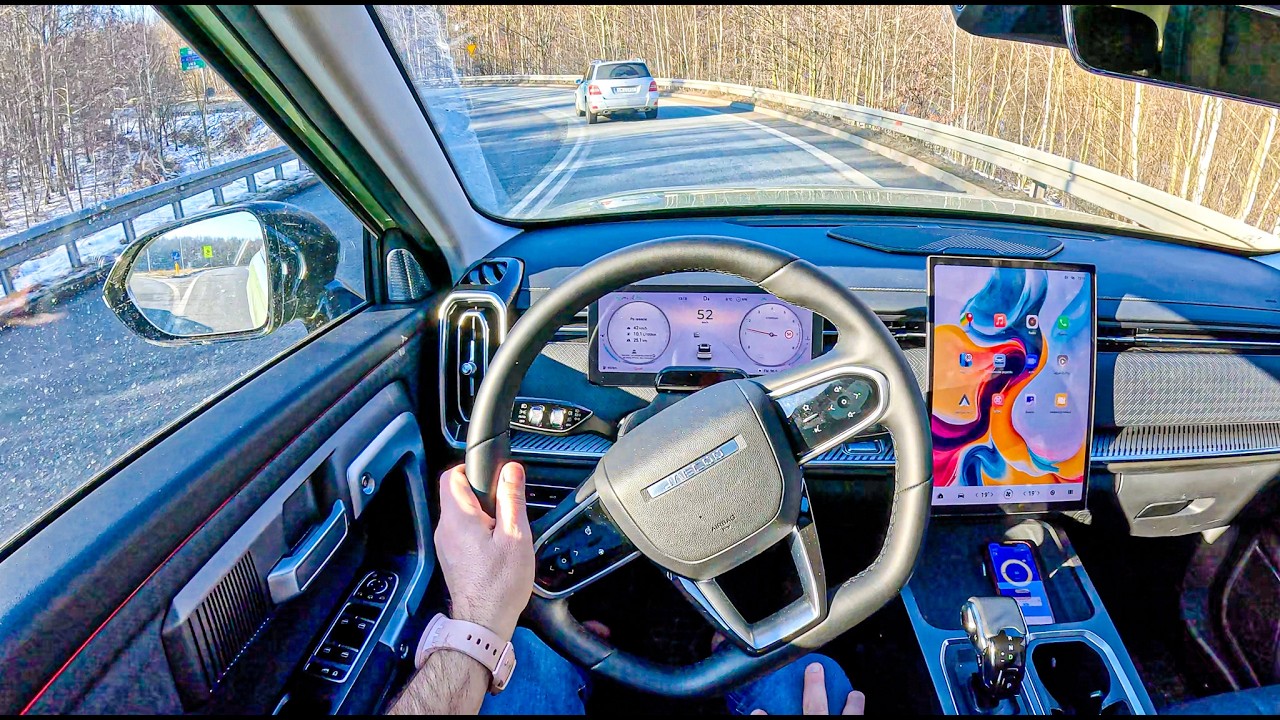 NEW Jaecoo 7 2025 OffRoad (1.6 T-GDI 147 hp) | POV Test Drive #2301 Joe Black