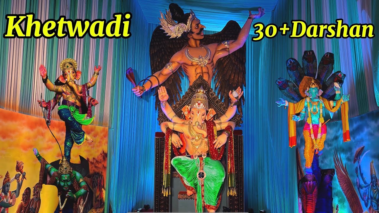 | Mumbai Ganpati Darshan 2024 | Khetwadi Ganpati Darshan 2024 | Mumbai Central Ganpati Darshan 2024|