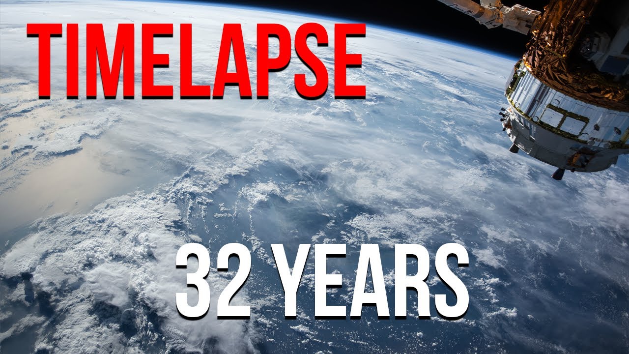 Timelapse from above - Earth in 32 Years Ep.2